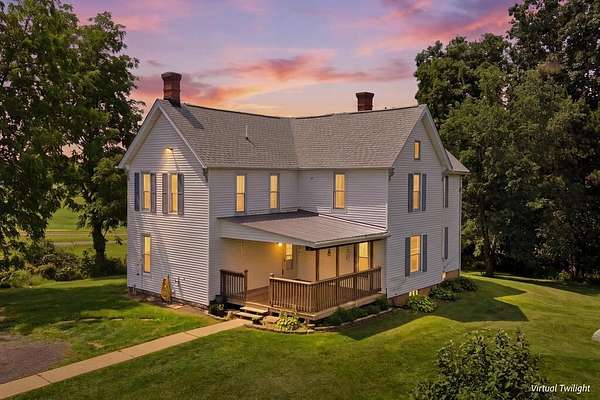 5.44 Acres of Land with Home for Sale in Mansfield, Ohio
