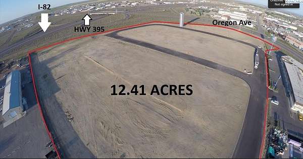 12.4 Acres of Commercial Land for Lease in Pasco, Washington