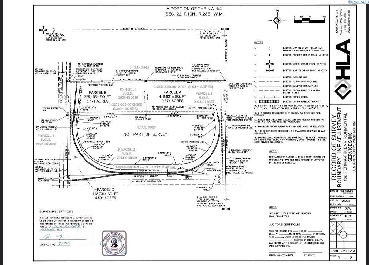 5.17 Acres of Commercial Land for Sale in Richland, Washington