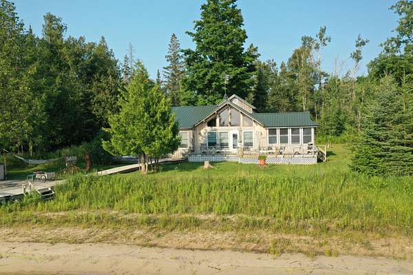 3.5 Acres of Land with Home for Sale in Cedarville, Michigan