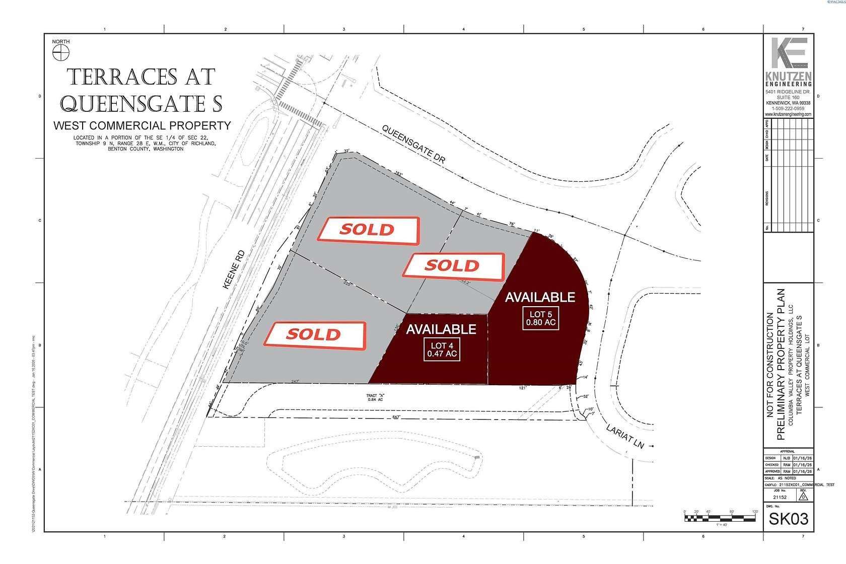 0.47 Acres of Mixed-Use Land for Sale in Richland, Washington