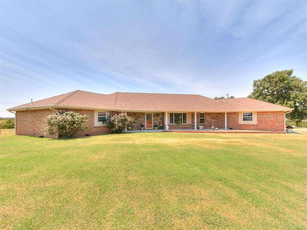 6.16 Acres of Land with Home for Sale in Luther, Oklahoma