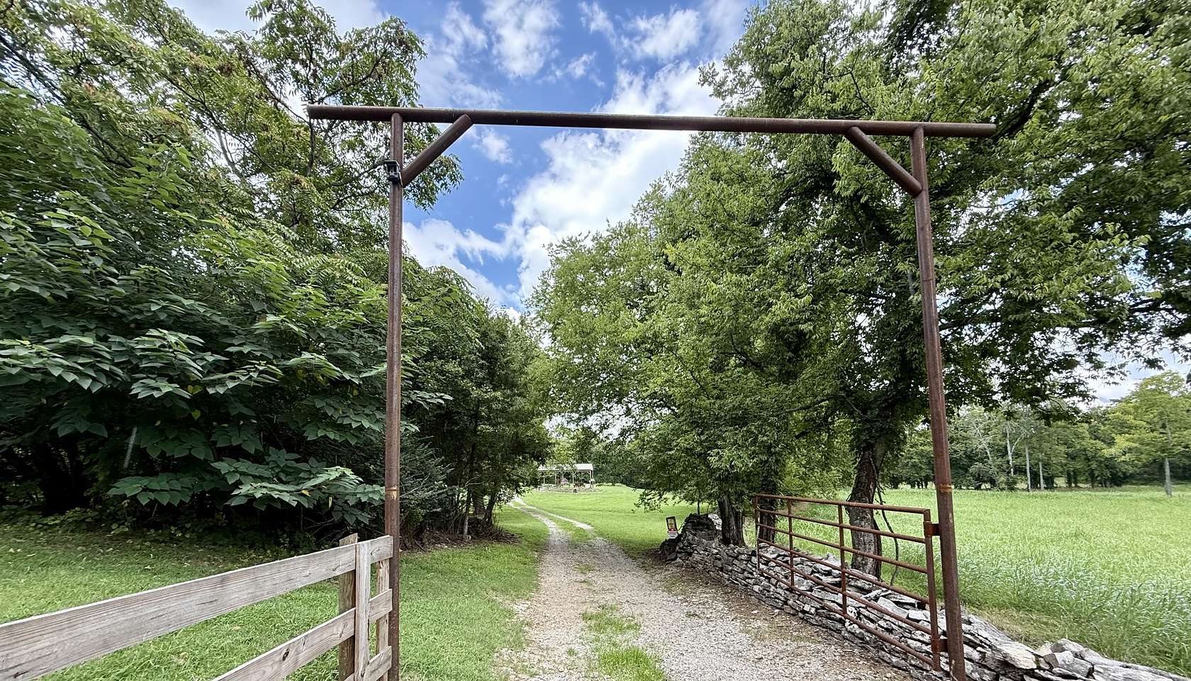 6.6 Acres of Land with Home for Sale in Pulaski, Tennessee