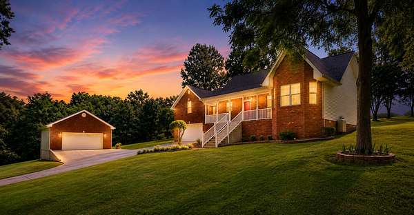 5.1 Acres of Land with Home for Sale in Pleasant View, Tennessee