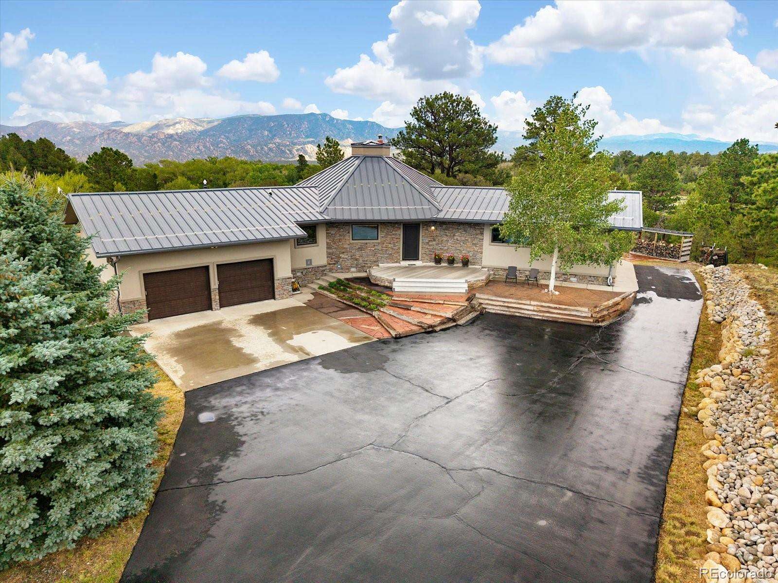 6.9 Acres of Land with Home for Sale in Nathrop, Colorado