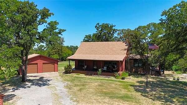 15.8 Acres of Land with Home for Sale in Bristow, Oklahoma