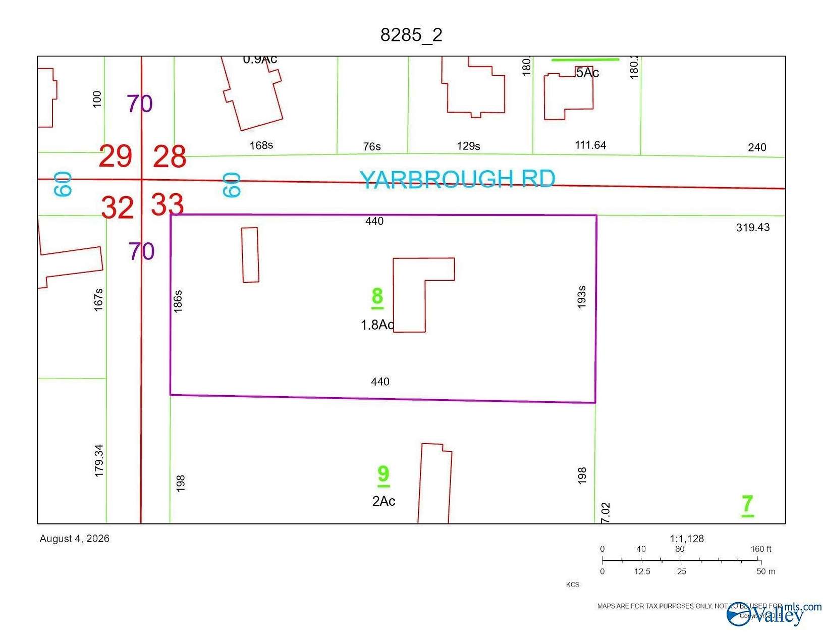 1.88 Acres of Commercial Land for Sale in Harvest, Alabama