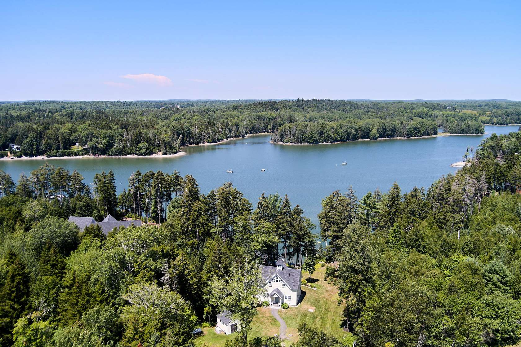 2.12 Acres of Land with Home for Sale in Cushing, Maine