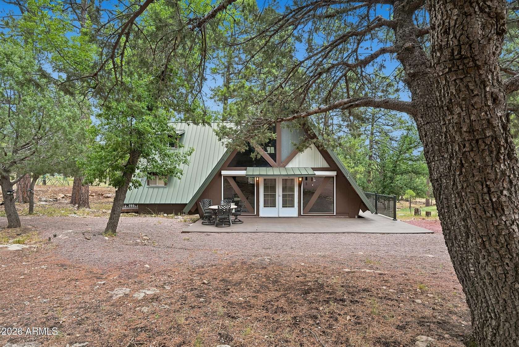 2 Acres of Land with Home for Sale in Happy Jack, Arizona