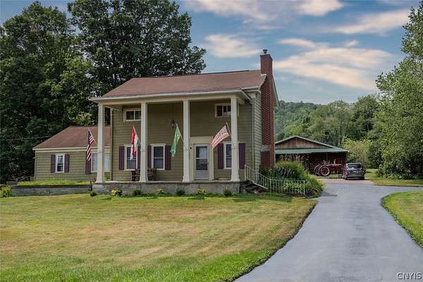 1.85 Acres of Land with Home for Sale in Cuba, New York