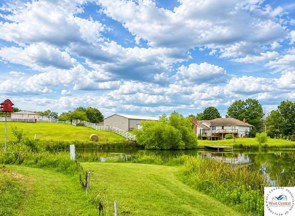 7.39 Acres of Land with Home for Sale in Boonville, Missouri