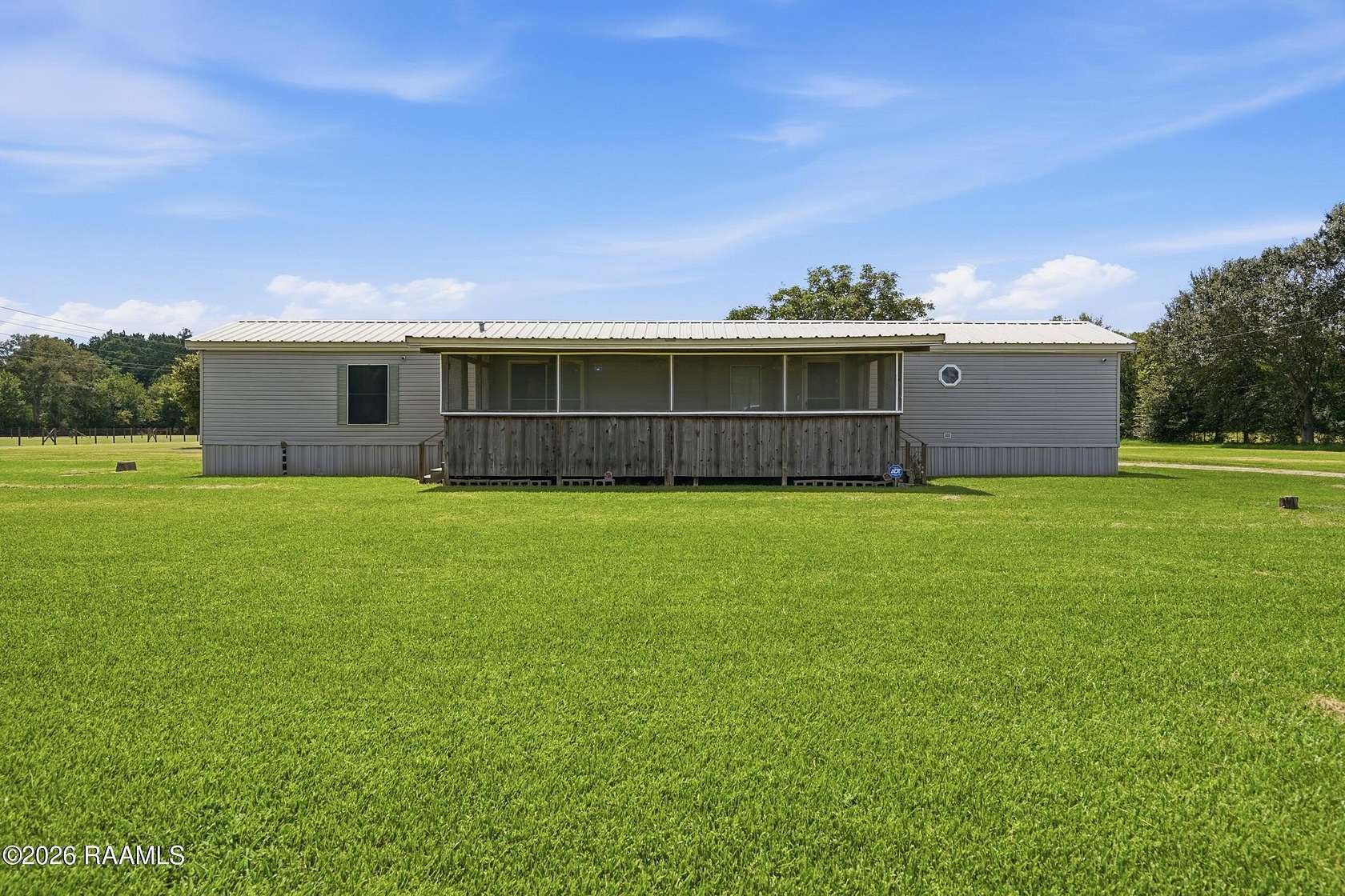 3.84 Acres of Land with Home for Sale in Church Point, Louisiana