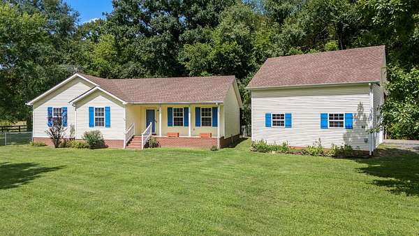 4.38 Acres of Land with Home for Sale in Woodbury, Tennessee