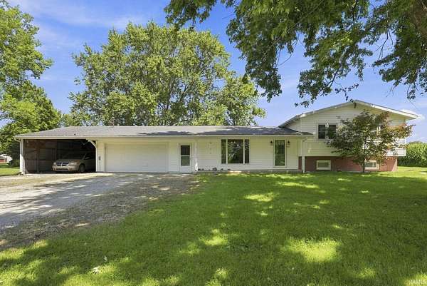 1.5 Acres of Land with Home for Sale in Huntington, Indiana