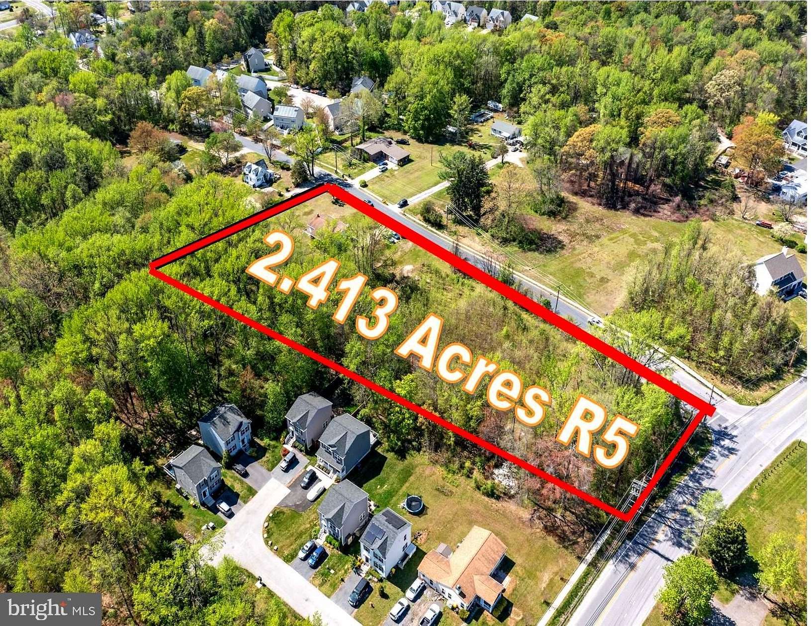 2.4 Acres of Land with Home for Sale in Glen Burnie, Maryland