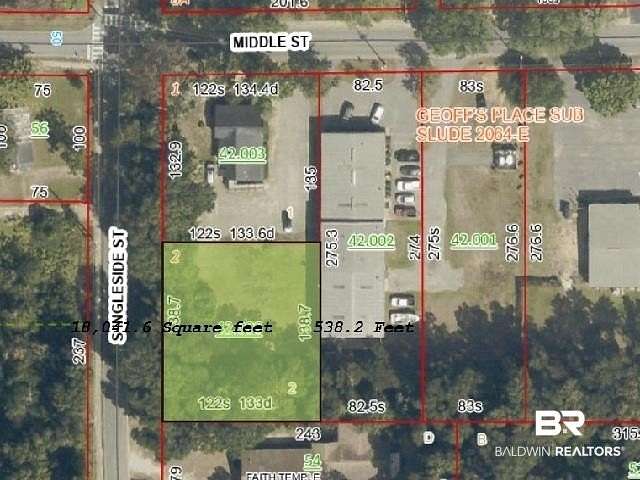 0.41 Acres of Commercial Land for Sale in Fairhope, Alabama