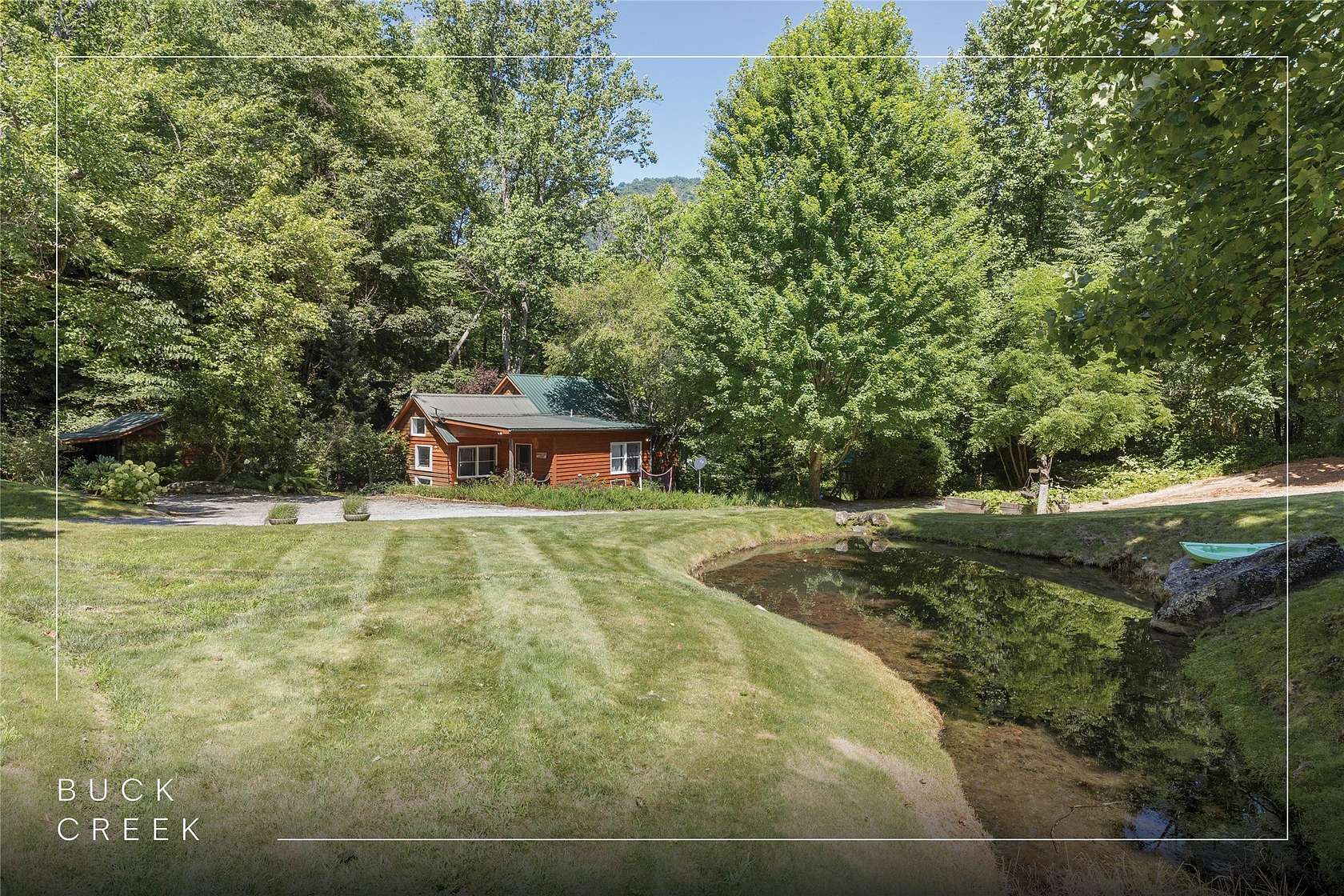 11.4 Acres of Recreational Land with Home for Sale in Highlands, North Carolina
