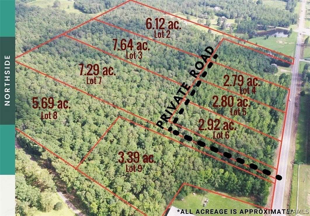 6.12 Acres of Residential Land for Sale in Berry, Alabama