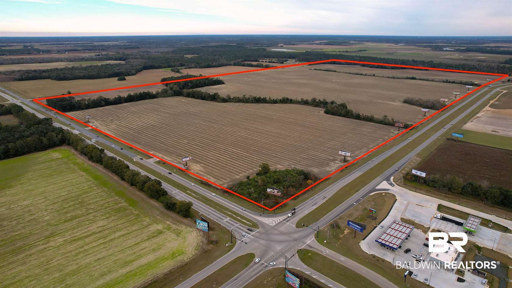 223 Acres of Land for Sale in Summerdale, Alabama