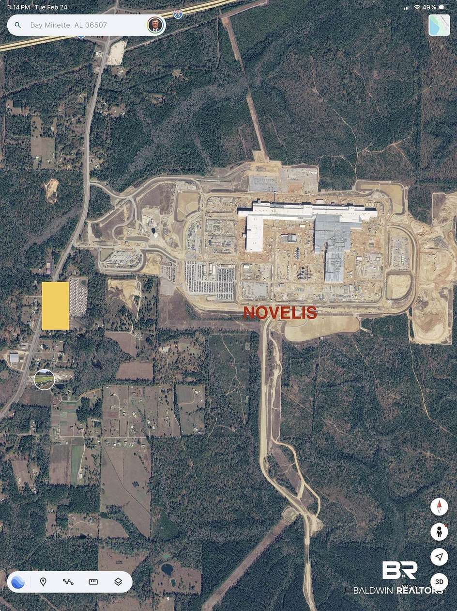 4.23 Acres of Commercial Land for Lease in Bay Minette, Alabama