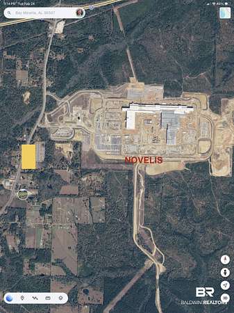 4.23 Acres of Commercial Land for Lease in Bay Minette, Alabama