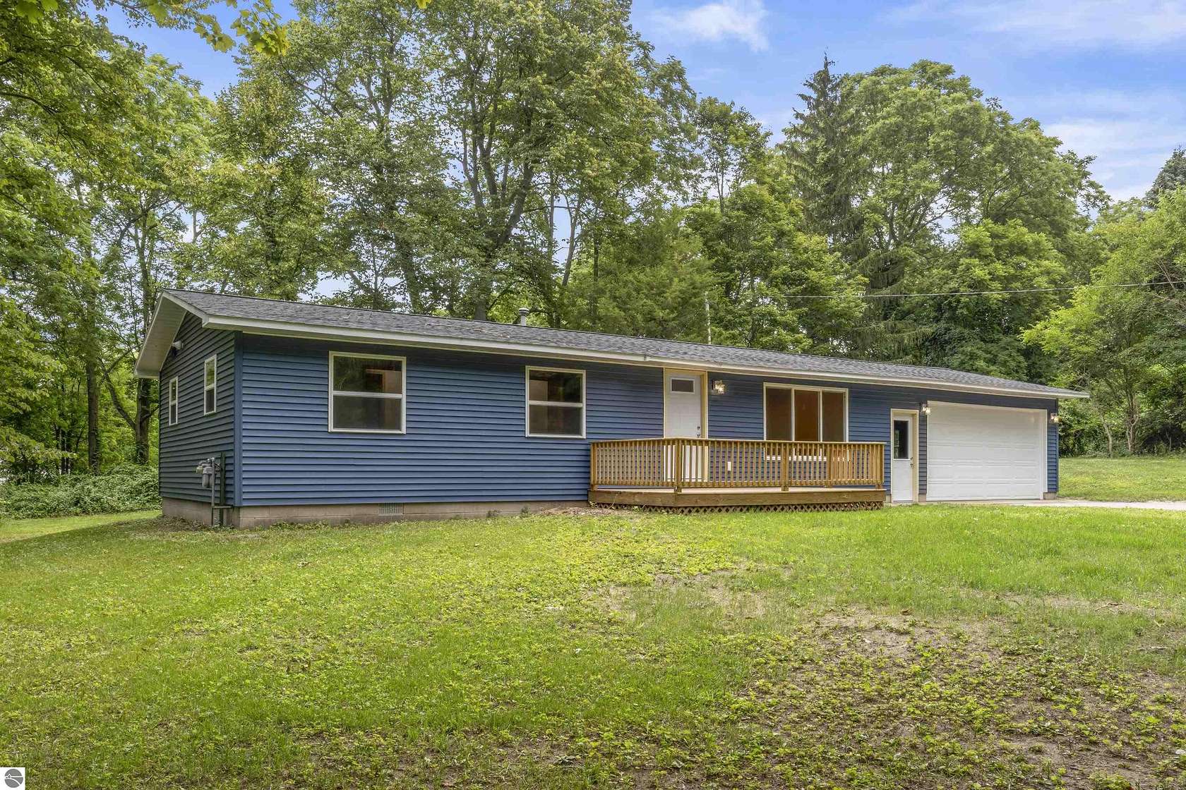 1.8 Acres of Land with Home for Sale in Benzonia, Michigan