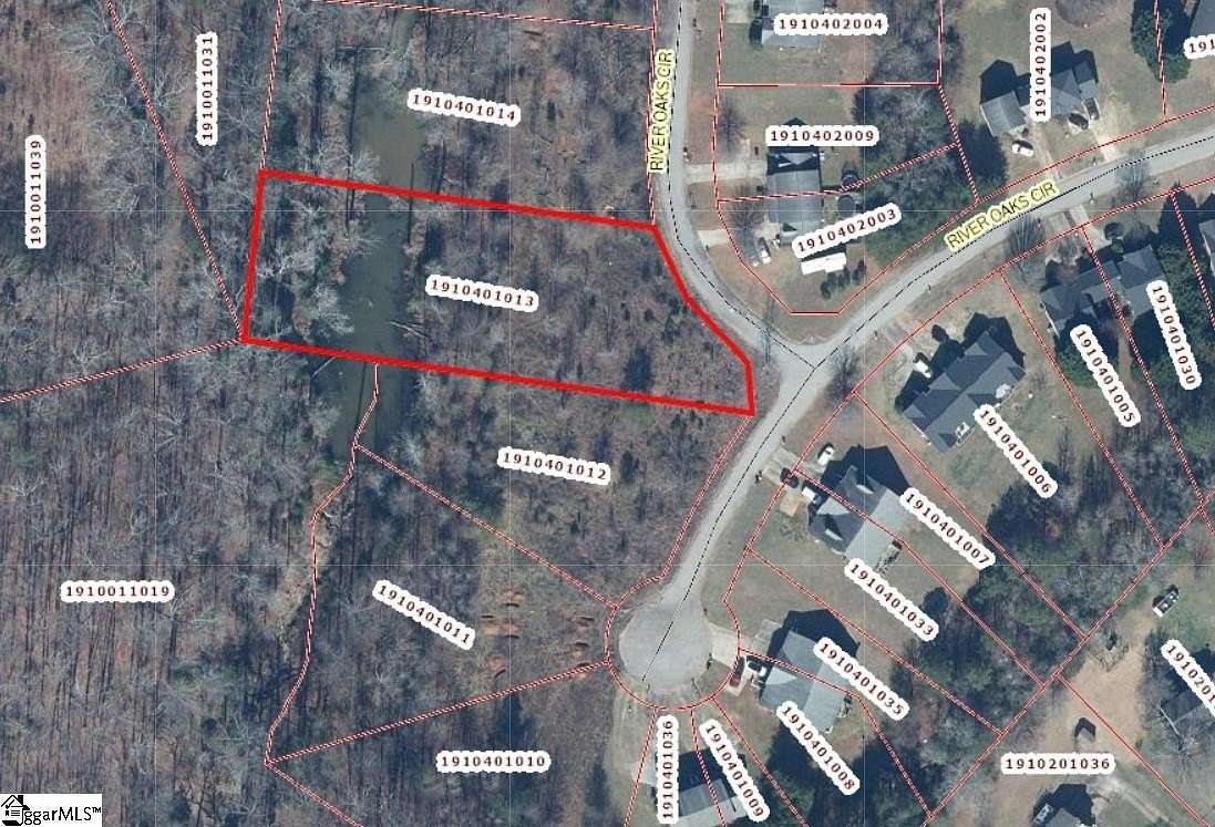 0.8 Acres of Residential Land for Sale in Piedmont, South Carolina