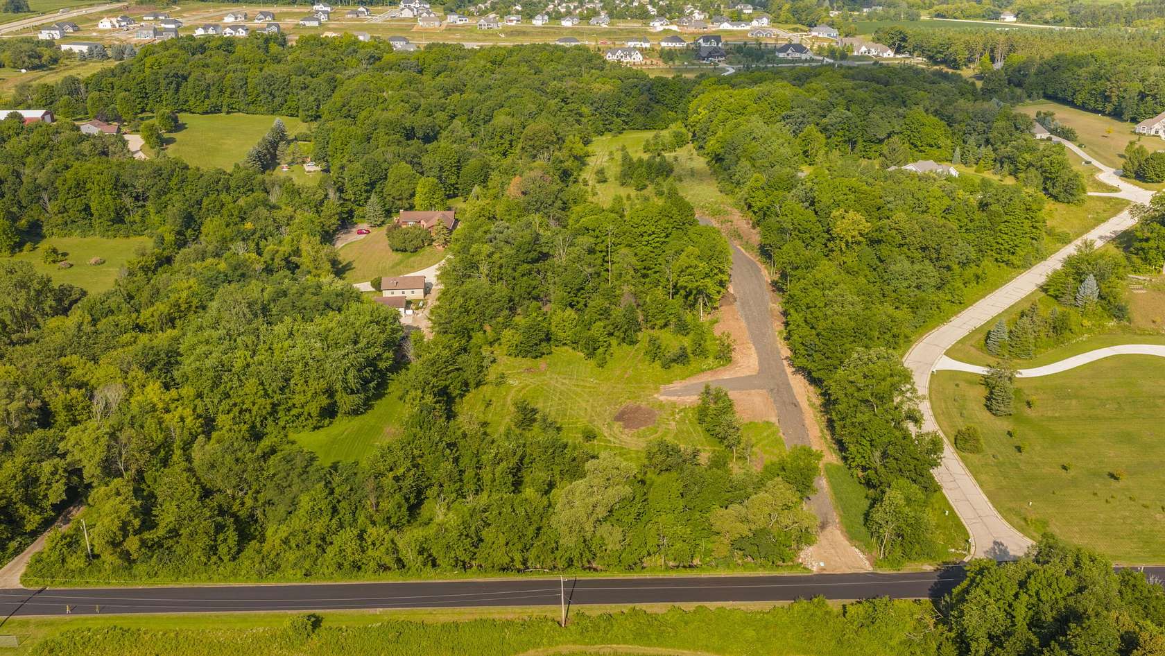 10 Acres of Residential Land for Sale in Jackson, Wisconsin