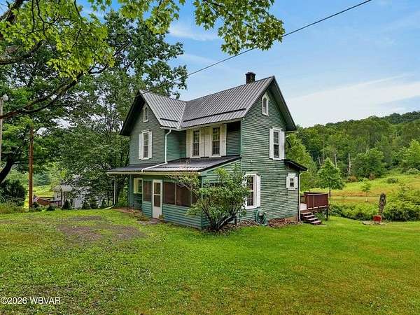 39.2 Acres of Recreational Land with Home for Sale in Dushore, Pennsylvania