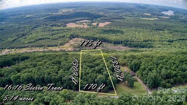 5.14 Acres of Residential Land for Sale in Denton, North Carolina