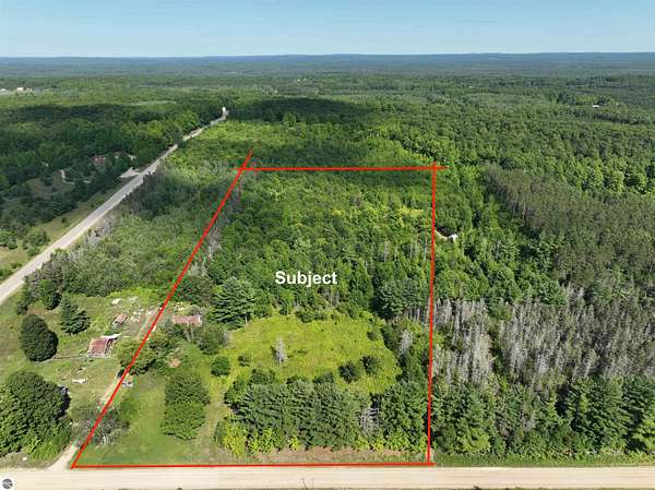 10 Acres of Recreational & Residential Land for Sale in Fife Lake, Michigan