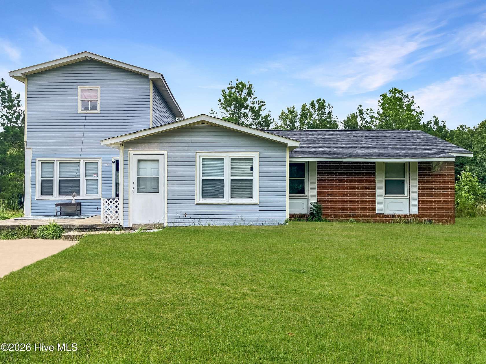 2.62 Acres of Land with Home for Lease in Blythe, Georgia