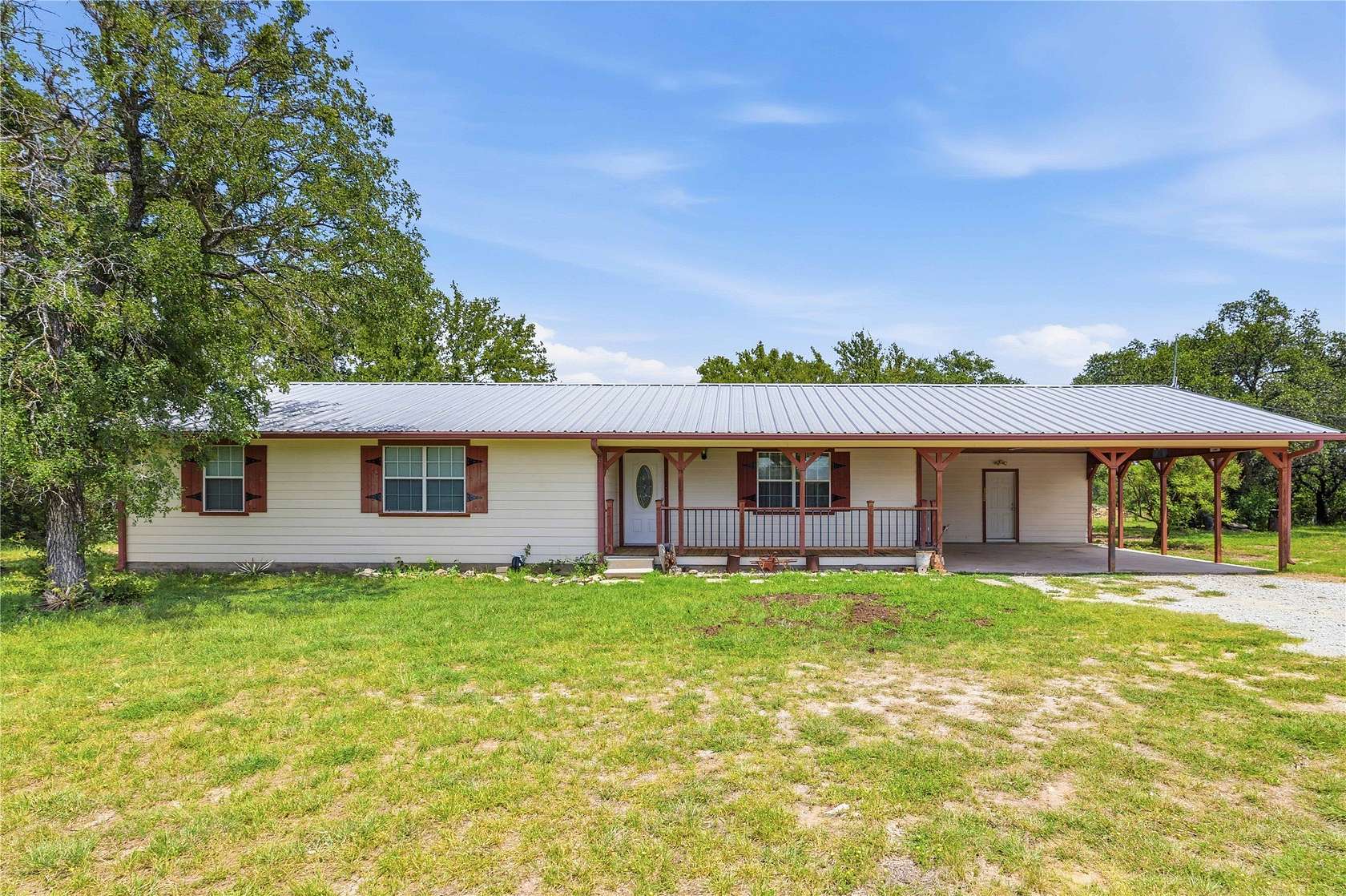 2 Acres of Land with Home for Sale in Brownwood, Texas