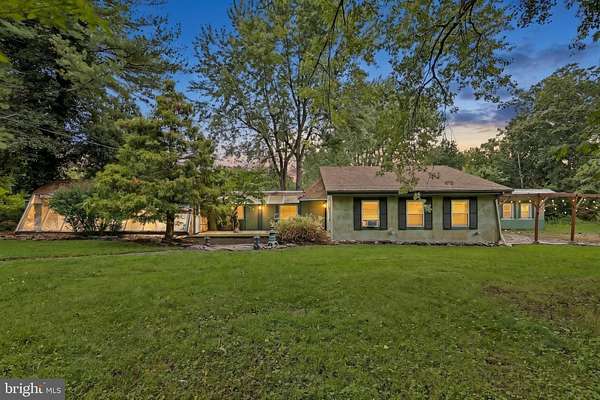 2 Acres of Land with Home for Sale in Hopewell, New Jersey