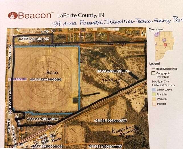 189 Acres of Improved Land for Sale in Kingsbury, Indiana