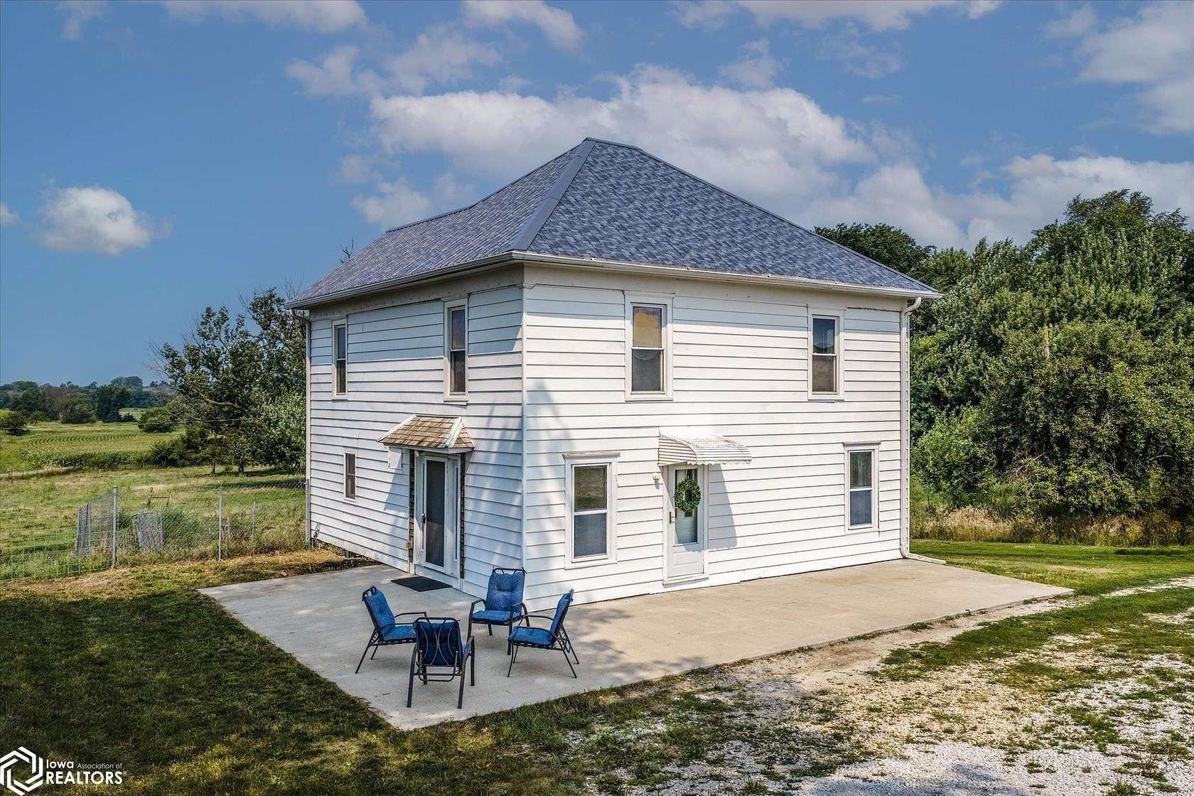 5 Acres of Land with Home for Sale in Harlan, Iowa