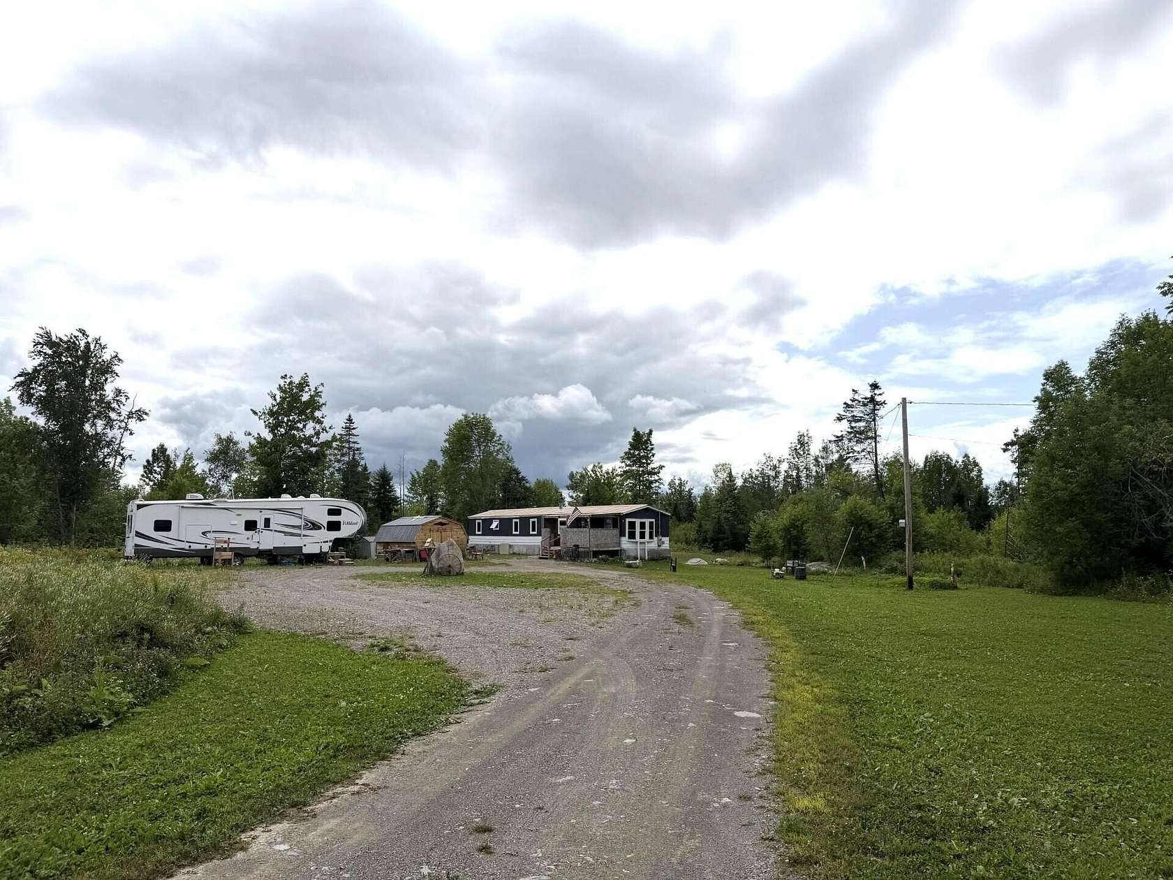 28.6 Acres of Recreational Land with Home for Sale in Linneus, Maine