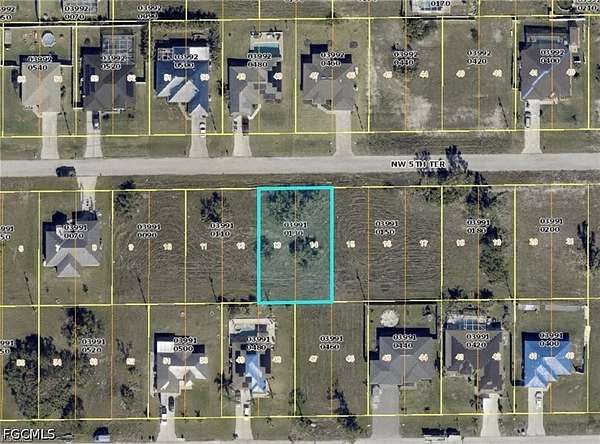 0.23 Acres of Residential Land for Sale in Cape Coral, Florida