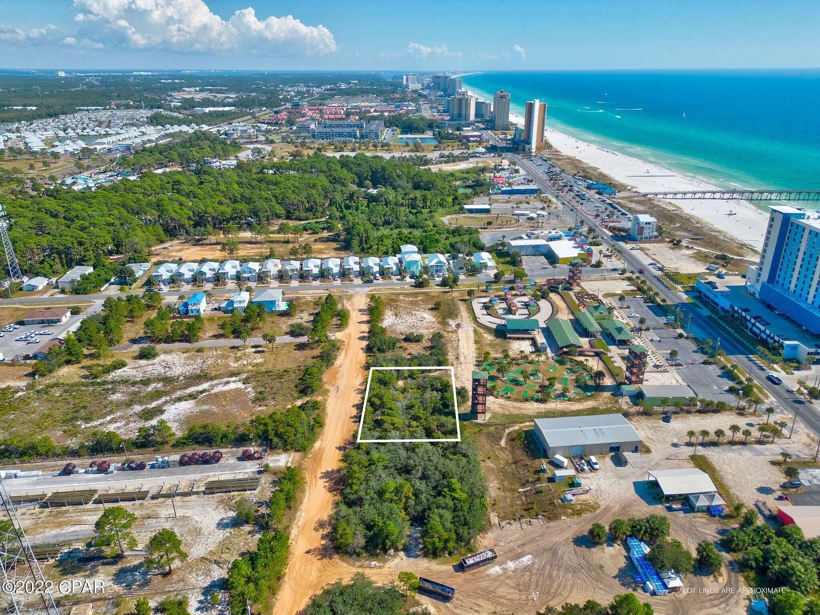 0.46 Acres of Commercial Land for Sale in Panama City Beach, Florida