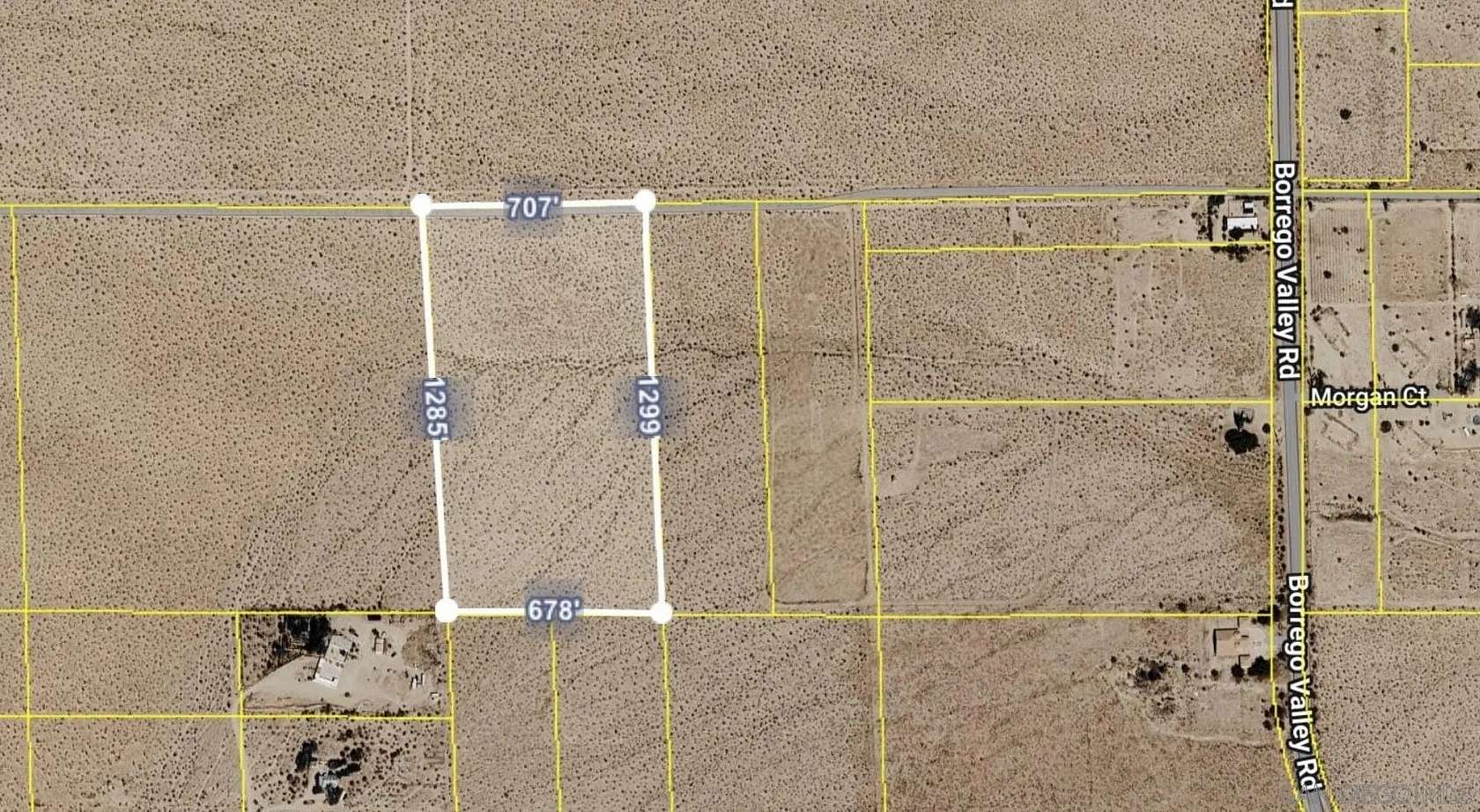 20 Acres of Land for Sale in Borrego Springs, California