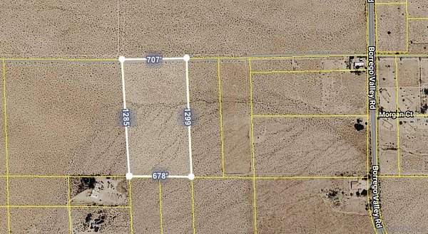 20 Acres of Land for Sale in Borrego Springs, California
