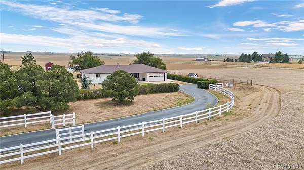 19.7 Acres of Land with Home for Sale in Franktown, Colorado