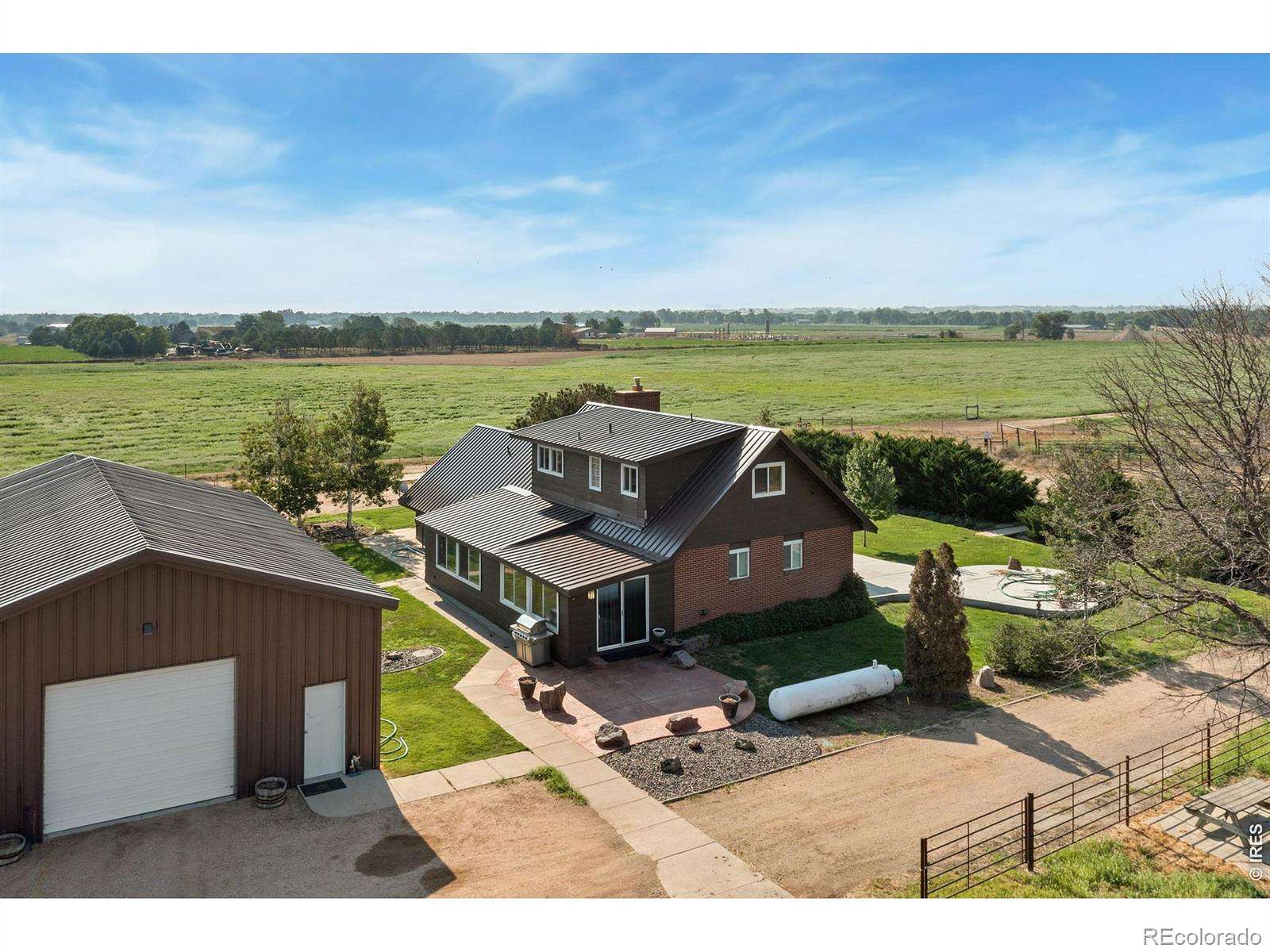 3 Acres of Land with Home for Sale in Greeley, Colorado