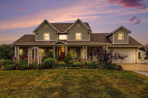5 Acres of Land with Home for Sale in Sherwood, Michigan
