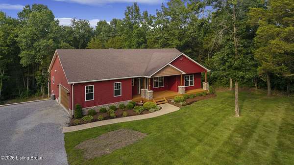 2.63 Acres of Land with Home for Sale in Taylorsville, Kentucky