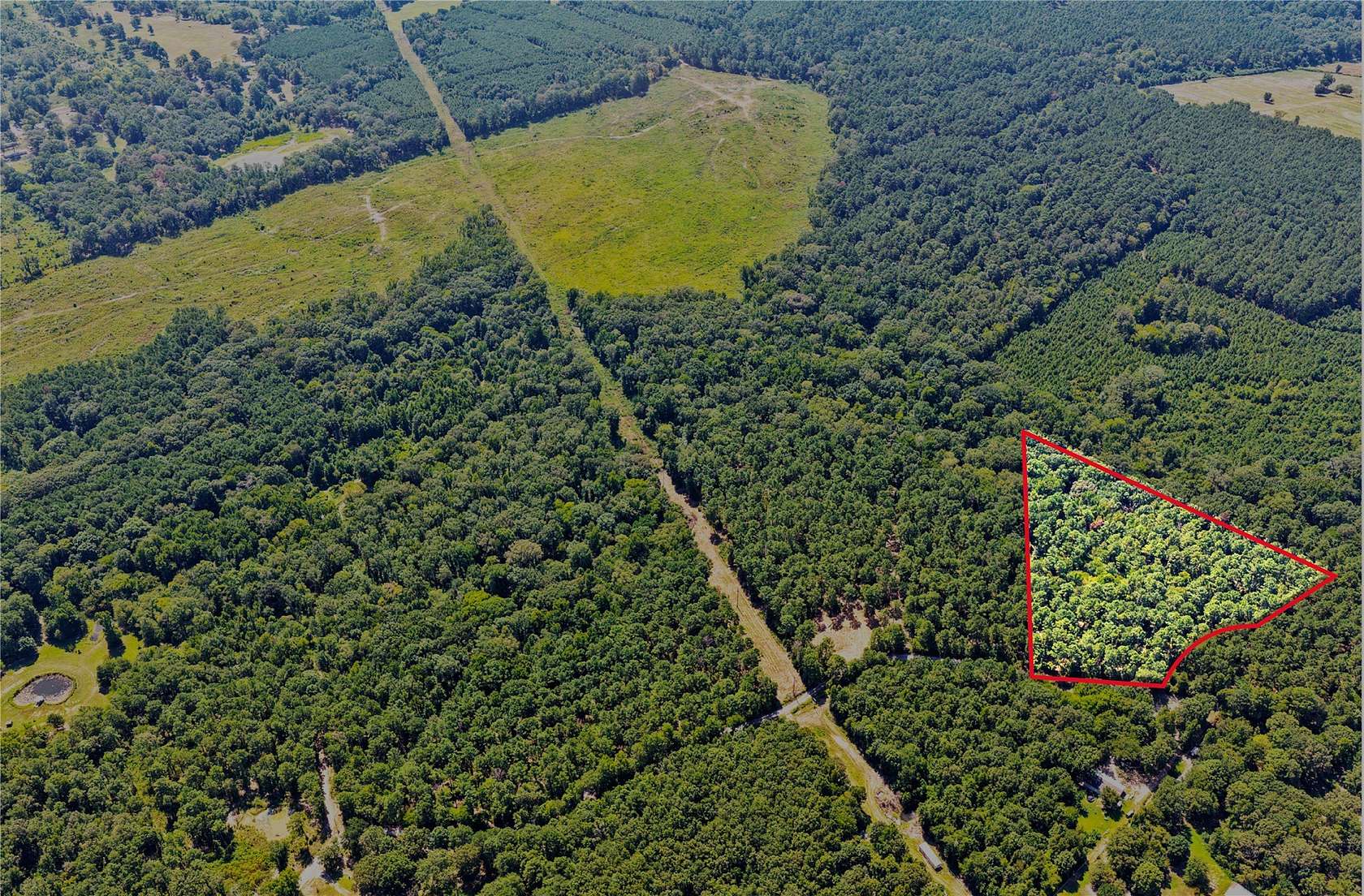 10.3 Acres of Recreational & Residential Land for Sale in Pittsburg, Texas