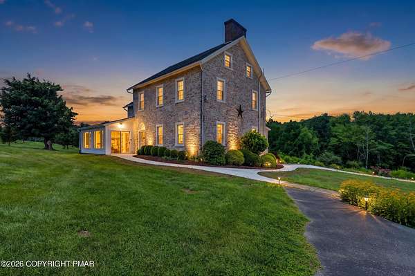 21.3 Acres of Land with Home for Sale in Mount Bethel, Pennsylvania