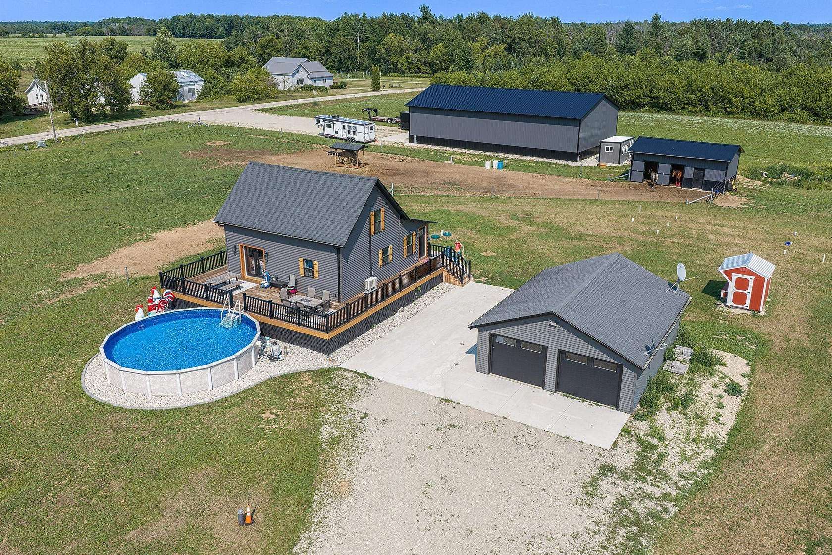 2.29 Acres of Land with Home for Sale in Suring, Wisconsin