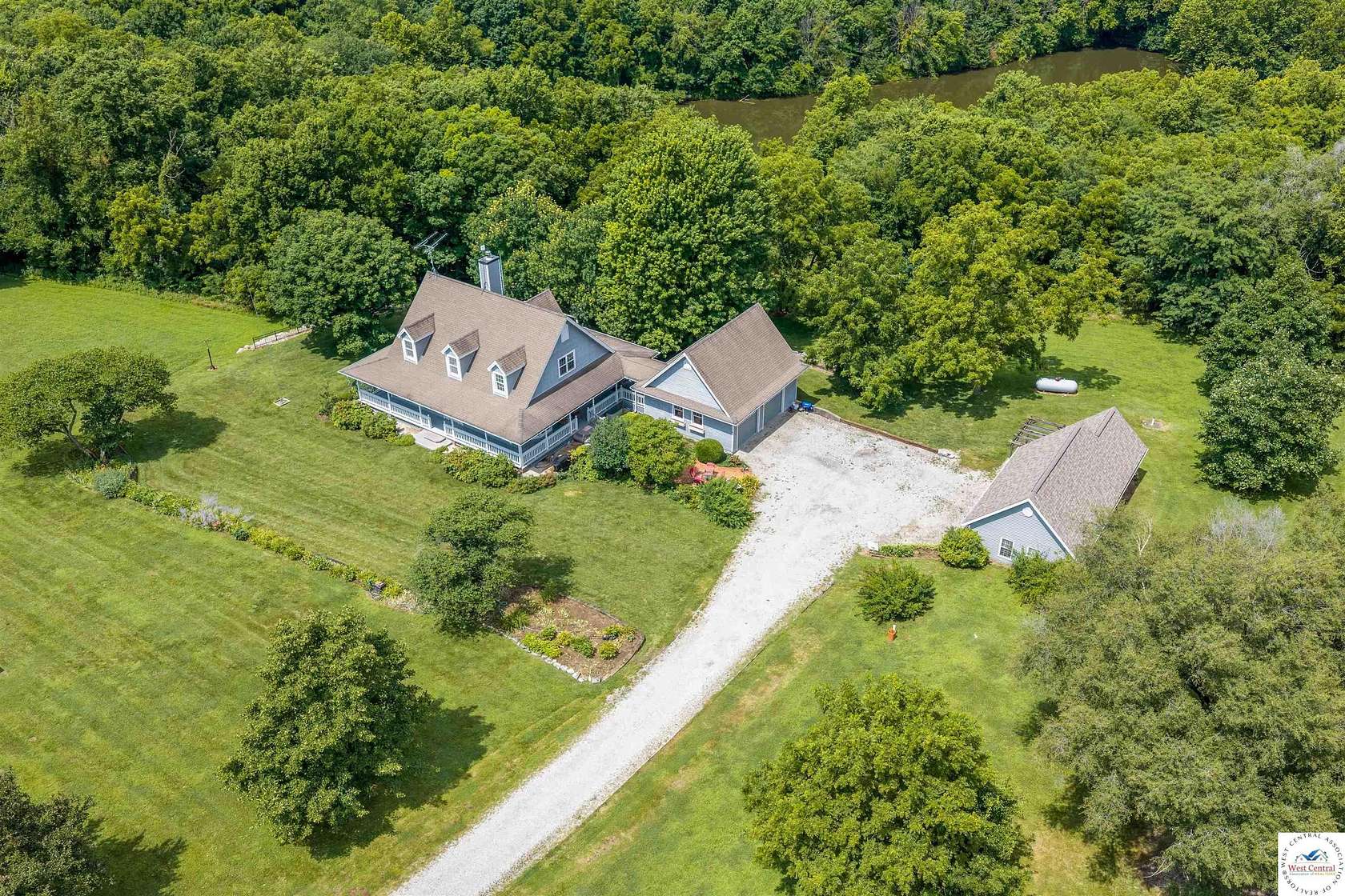 20 Acres of Recreational Land with Home for Sale in Sedalia, Missouri