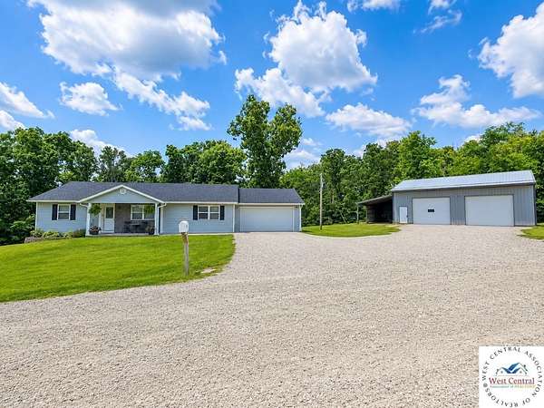 3.46 Acres of Land with Home for Sale in California, Missouri